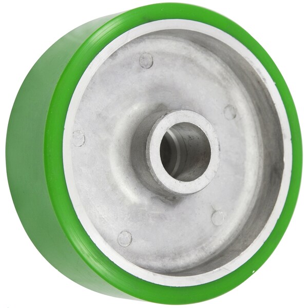 5"x2" Polyurethane on Aluminum Core, 900 lbs Cap